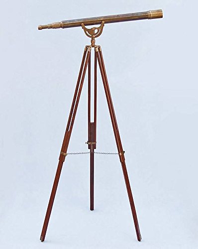 Handcrafted Model Ships Antique Brass Anchormaster Telescope 65
