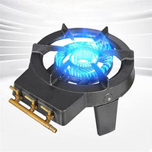 JSEIAJB Barbecue Stove Burner BBQ Grills Cast Iron Wok Pan Gas Stove with 3 Control Valves Kitchen Accessories