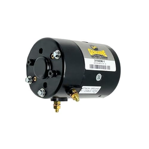 R&L Supply Genuine Fisher/Western Snowplow Electric 12V Motor 21500K-1