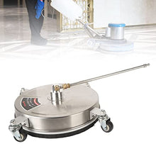 iumLeap 15 Inch Pressure Washer Surface Cleaner Professional 4000PSI Surface Cleaner with 4 Wheels 1/4inch Quick Connector Pressure Washer Parts for Home