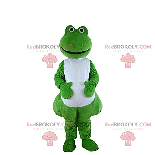 SPOTSOUND Green and White Frog Costume