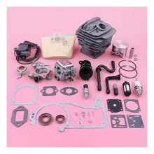 DYHZLBM 48mm Cylinder Piston Carburetor Ignition Coil Gasket Kit Fit for 034 036 Ms360 Ms340 Chainsaw Engine Parts with