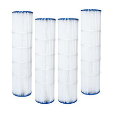 DPM Quad DE Cartridge Set Replacement for Pentair Quad DE 80 Pool Filter Pleated Element 4 Pack Made in USA | Replaces C-6980 FC-1962 FC-6480 178655 (80 Sq Ft (26 3/4" Height) Quad DE80)