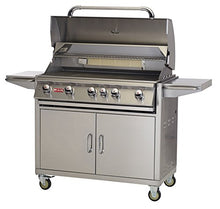 Bull Outdoor Products 55001 BBQ Brahma 90,000 BTU Grill with Cart, Natural Gas, Metallic
