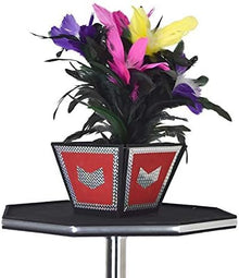 Blue-ther Vanishing Bouquet & Vase Magic Tricks Silver
