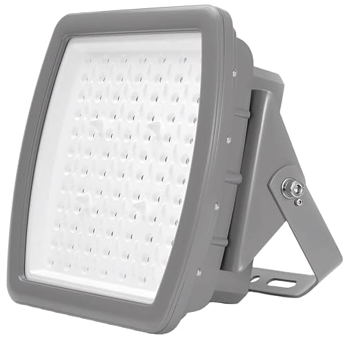 100W Explosion Proof LED Flood Light, 13000LM 5000K, Class I Division 2