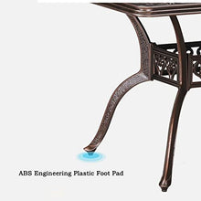 FYorbitH Barbecue Table Outdoor Barbecue Table Outdoor Courtyard Balcony Cast Aluminum Single Table Carbon Smokeless Oven Table Grill Table