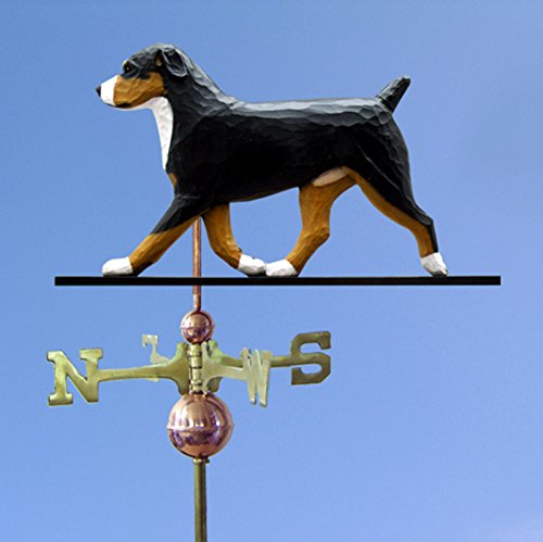 Entlebucher Hand Carved & Painted Weathervane 22 Inch