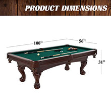 Barrington Billiards Arlington Slate-Tech Pool Table Dark Wood Grain/Green