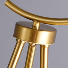 ZHONGCHENGWU Floor Lamp Modern Brass Floor & Table Lamp with Foot Switch for Bedroom Office Living