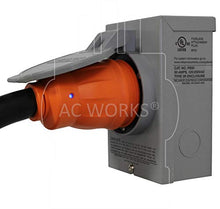 AC WORKS 50Amp Generator 14-50P to Transfer Switch 50Amp Inlet Box Adapter (25)