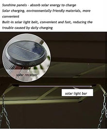 uhyOHF Garden Porch Swing Outdoor Swing Chair Solar cast Aluminum Hanging Chair Rocking Chair Swing Bed Suitable for Garden Poolside (