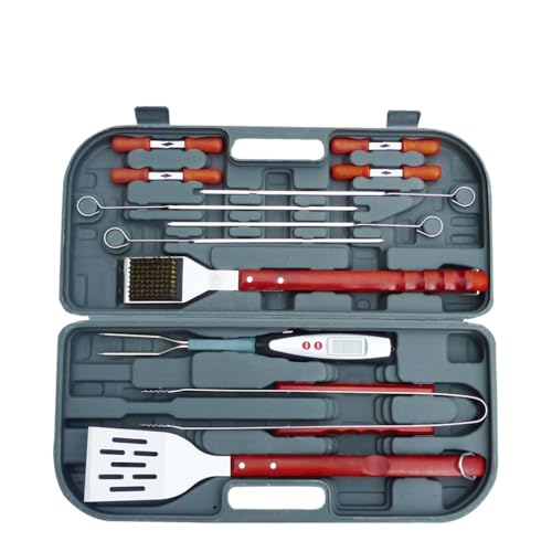 BBQ Tool Set Rubber Box Combination
