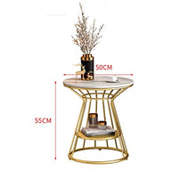 NRFJFOP Living Room Bedside Small Round Table Side Corner Several Nordic Sofa Cabinet Balcony