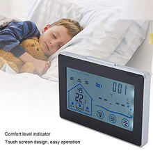 MVUYO Thermometer Gauge Touch Screen Weather Station with Sensor Digital Hygrometer Indoor Outdoor Thermometer Temperature and Humidity Monitor
