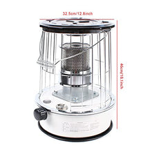 Kerosene Stove Heater with Stove Bag Kerosene Oil Heater Camping Stove Energy-Saving Stove Burner Lightweight Portable Stainless Steel Oil Heater for Indoor Outdoor Patio Camping White