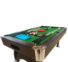 SIMBAUSA Billiard Pool Table 7 Feet Snooker Full Set Accessories Game mod. Green Season Green