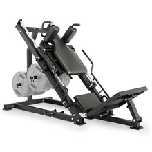 KUNRAM Adjustable Leg Press Hack Squat Machine for Home Gym Black