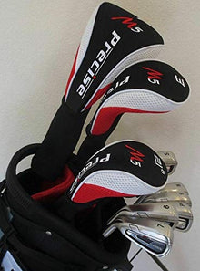 Performance Custom Golf Left Handed Tall Mens Golf Set Black Red