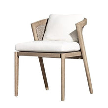 ocpcrn Lounge Chair Scandinavian Outdoor Rope Woven Dining Chair Simple Patio Villa Garden