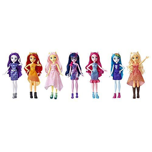 My Little Pony Equestria Girls Friendship Party 7 Doll Pack Multicolor
