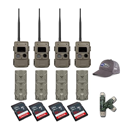 Cuddeback Cuddelink Wireless 3rd Gen Low-Glow IR Trail Camera Bundle