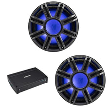 KICKER 12-Inch Premium Marine Subwoofer & 51KXMA15001 Marine Amp Bundle