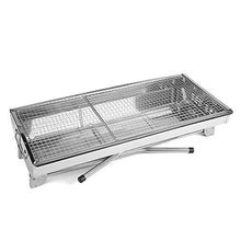 Grill Stainless Steel Outdoor Thickening Barbecue Rack Portable Folding Free-Installation Barbecue Furnace