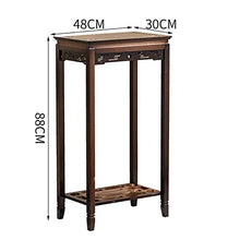 ZOCWJK Indoor Plant Stand Wooden Flower Rack Indoor Outdoor Multi-Tier Plant Display Stand Pot Shelf Storage Rack Multifunctional,