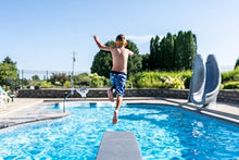 Global Pool Products 18" U Frame Diving Board - Polished Stainless Steel Base - GPP-DB-UB18-SS