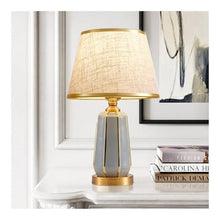WOAITIANTIAN Desk Lamps Nordic Ceramic Desk Lamp Modern Bedside Lighting