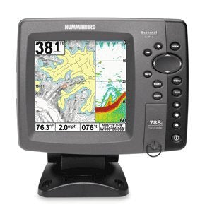 Humminbird 788ci 5-Inch Waterproof Marine GPS Chartplotter with Sounder