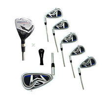 AGXGOLF Ladies Graphite Left Hand Golf Club Set w/Stand Bag (Black w/Grey)
