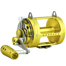 EAT MY TACKLE 50 Wide 2 Speed Fishing Reel with 160-200 Pound Tournament Rod