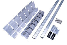 Double Bar Snow Retention System for Standing Seam Metal Roofs – Heavy-Duty, No-Penetration Design | Made in USA by SnoBlox-SnoJax (Galvanized Steel)