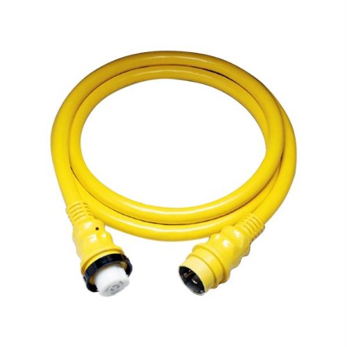 212 Main 50A 125V Shore Power Cable 50 in. Yellow