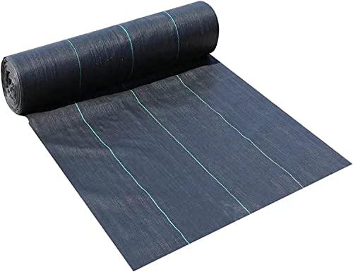 LAGEON Durable Weed Barrier Fabric - Heavy Duty Ground Cover for Gardens, Landscapes, and Driveways(1mx190m)