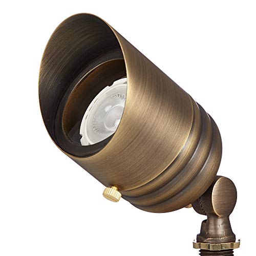 VOLT 20-Pack 12V Fat Boy Solid Brass Outdoor Spotlights Bronze