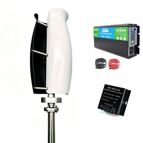 AISINILALAO 12V 24V 48V 220V Portable Vertical Wind Power Turbine