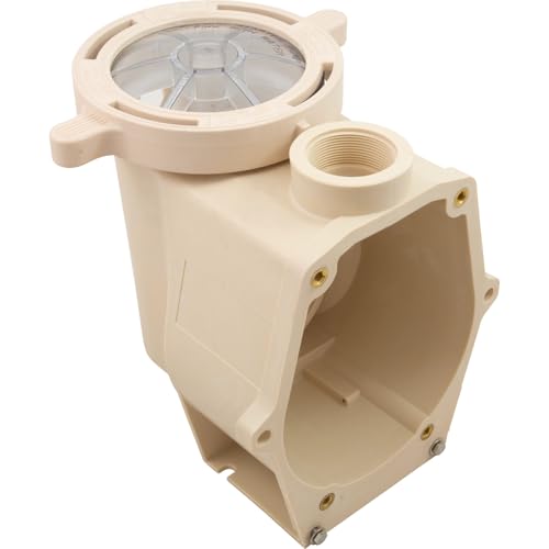 Pentair 357243 Trap/Pump Body, Pentair Purex IntelliFlo VF/VS, Almond