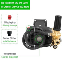 Canpump CF 4040 G: 4000 psi @ 4 US gpm, 1-in Shaft Pressure Washer Pump