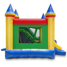 Cloud 9 Commercial Grade Castle Bounce House with Slide Multicolor