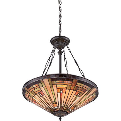 Quoizel Stephen 4-Light Vintage Bronze Pendant Light
