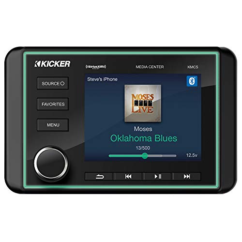 KICKER Premium Marine Gauge-Style Source & 4" Speakers Bundle
