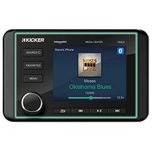 KICKER Premium Marine Gauge-Style Source with (2 Pair) 6.5" LED Speakers Bundle