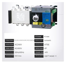 Dual-Power Automatic Transfer Switch Two in, one Out