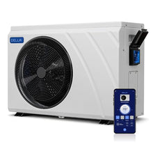 Della Omi Edge 38,500 BTU Inverter Pool Heat Pump up to 13,000 Gallons