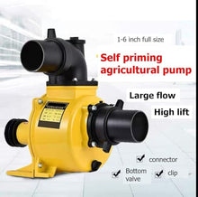 Electric Submersible Pump Self Priming Agricultural Pump/Water Pump, Drought Irrigatio, Cultivator Attach Belt Type Pump Sump Pump (Color : 2THP50)