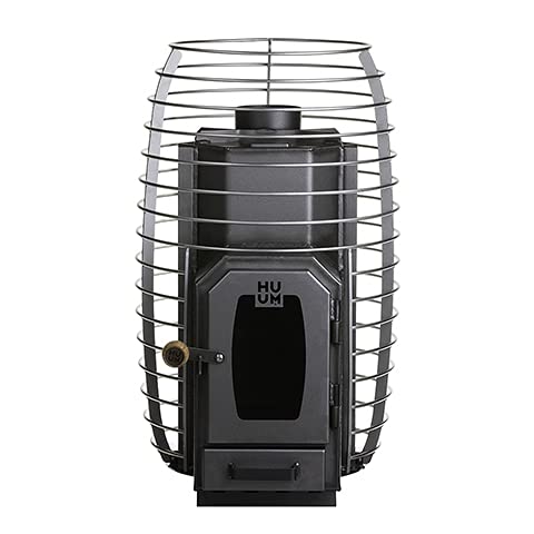 HUUM Hive Wood 13 kW Sauna Stove with 198 lbs Olivine Stones