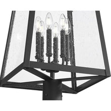Z-Lite 5015PHXXLR-511P Rainer 6 Light 126" Tall Post Light - Black
